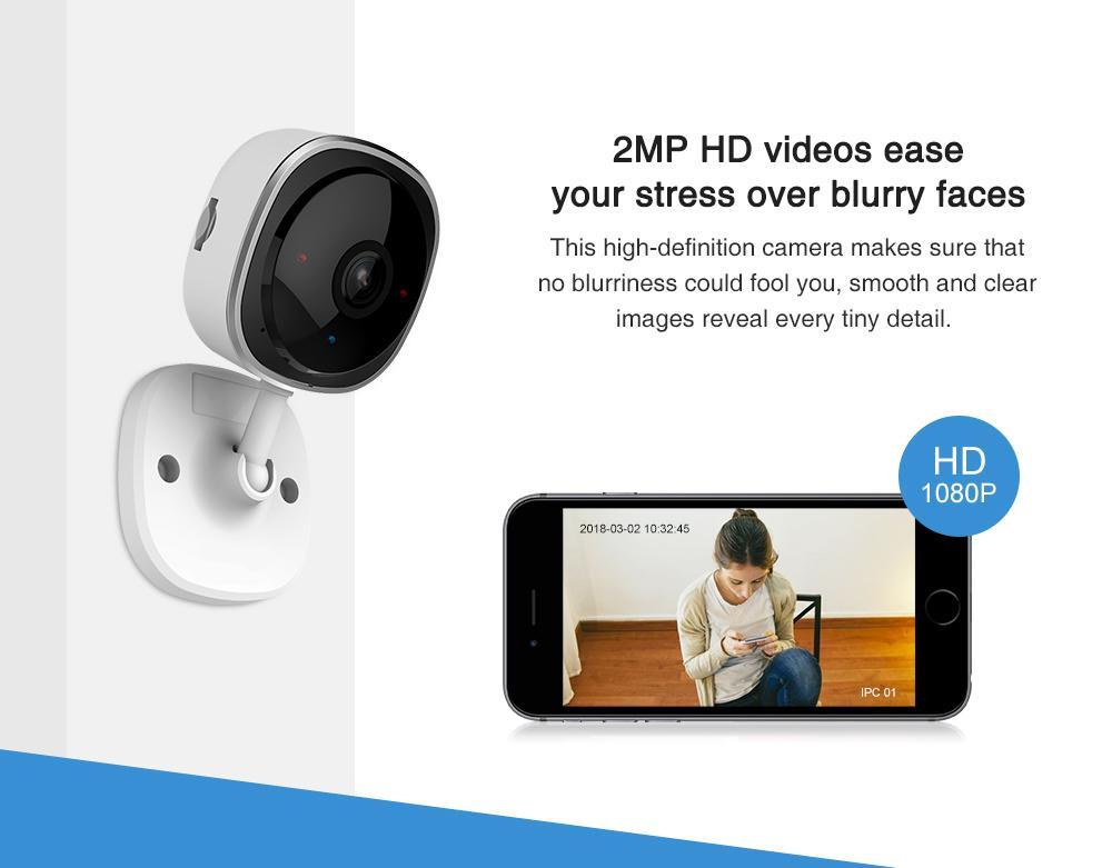 HD 1080P Camera Wireless Wifi Mini Camara Home Security Camara Wi-Fi Baby Monitor