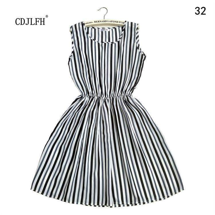 Summer Autumn New Women Vestidos Casual Bohemian Floral Sleeveless Dresses