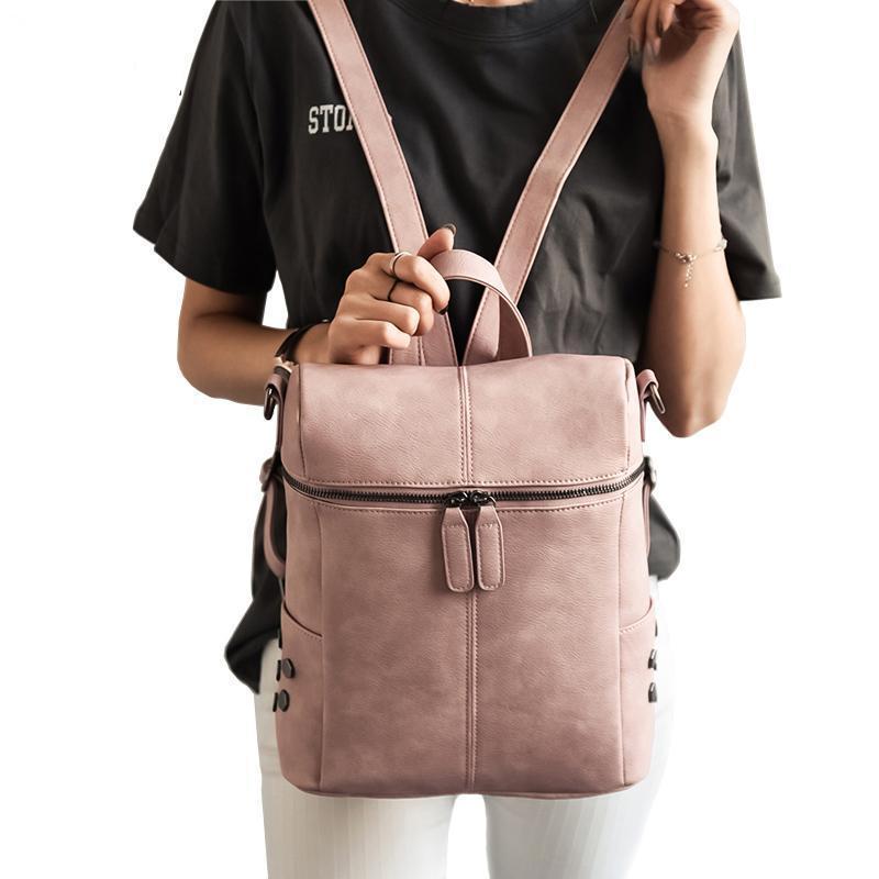 Simple Style Girls Shoulder Bag