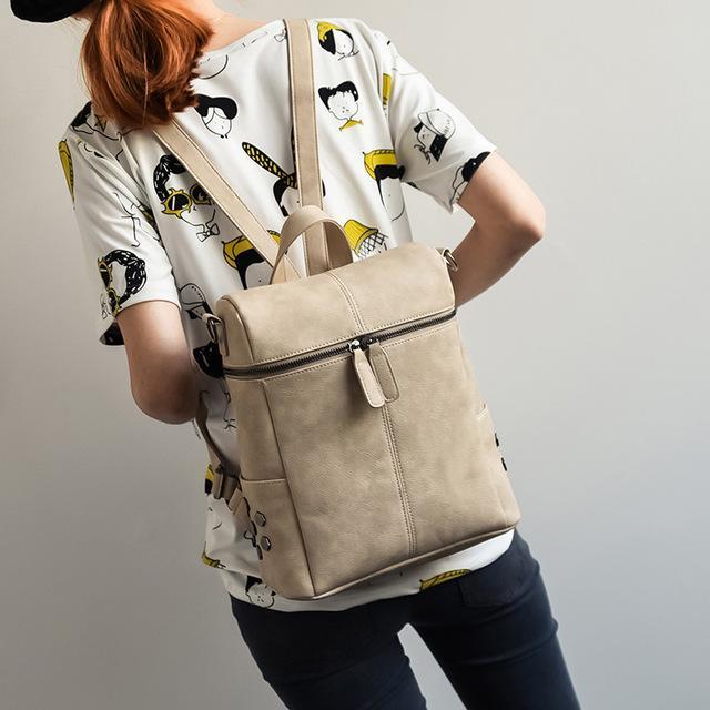 Simple Style Girls Shoulder Bag