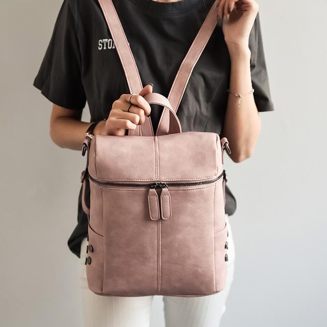 Simple Style Girls Shoulder Bag