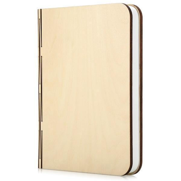 LED Foldable 360 Wooden Book Night Lamp Desk Light USB Rechargeable