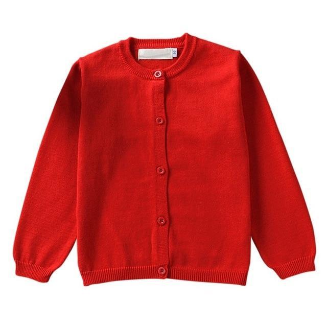 Knitted Cardigan Sweater For Kids