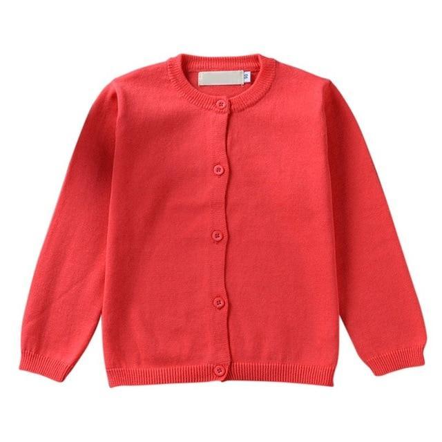 Knitted Cardigan Sweater For Kids