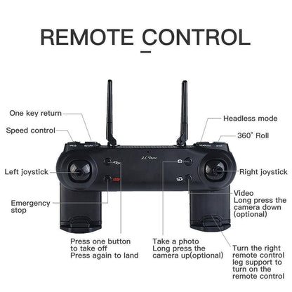 SG700 2.0MP HD Camera Wifi FPV Optical Flow Drone RC Quadcopter