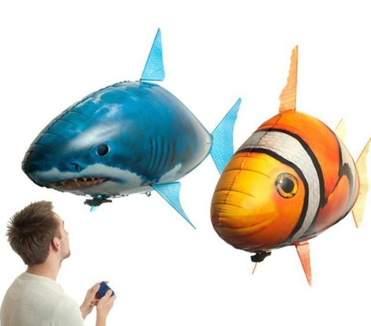#1 Best RC Air Fly Fish Shark Remote Controlled flying Toy