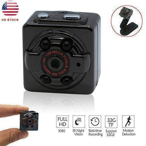 Mini Hidden Video Camera Portable Video Recorder HD 1080P