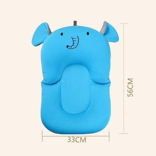 Foldable Baby Bath Mat Bath Tub Pad Safety Baby Shower Bath