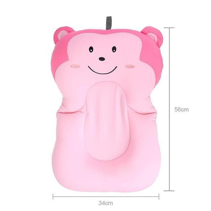 Foldable Baby Bath Mat Bath Tub Pad Safety Baby Shower Bath