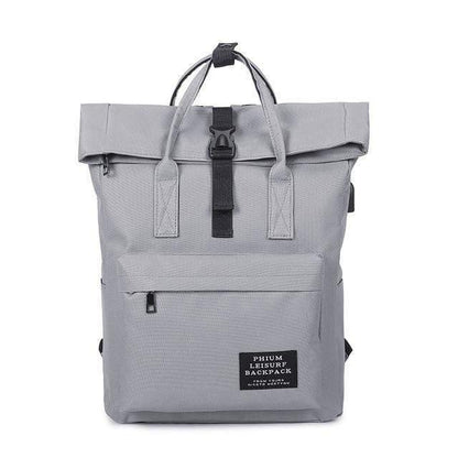 External USB Charge Backpack For Teens