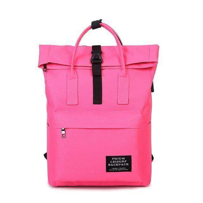 External USB Charge Backpack For Teens