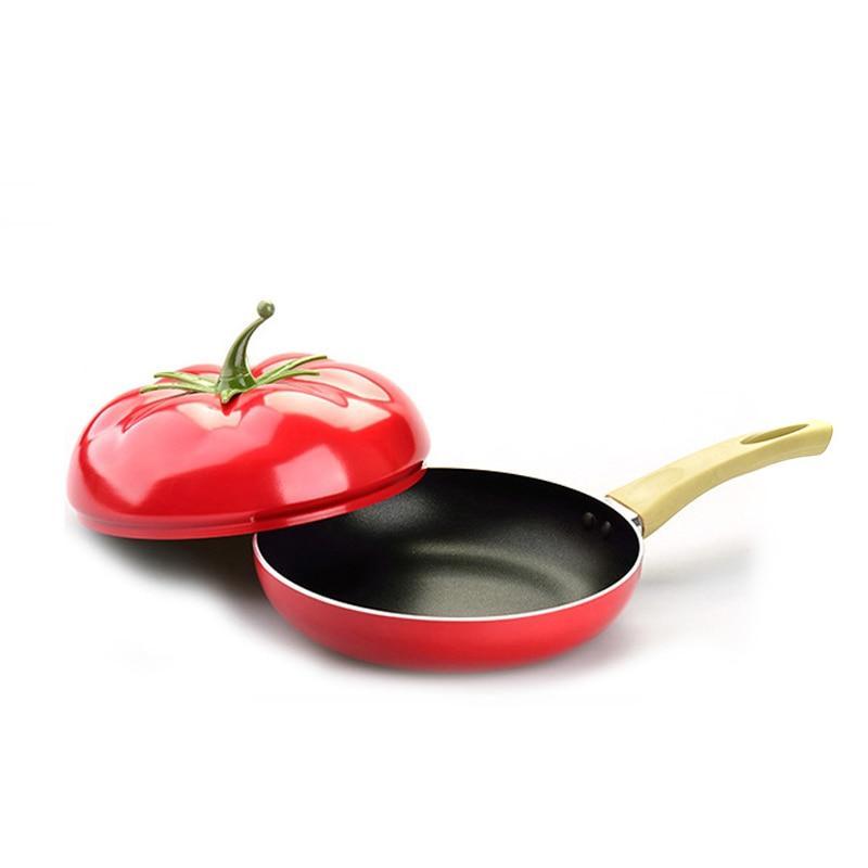 Fruit Color Ceramic Aluminum Frying Pan