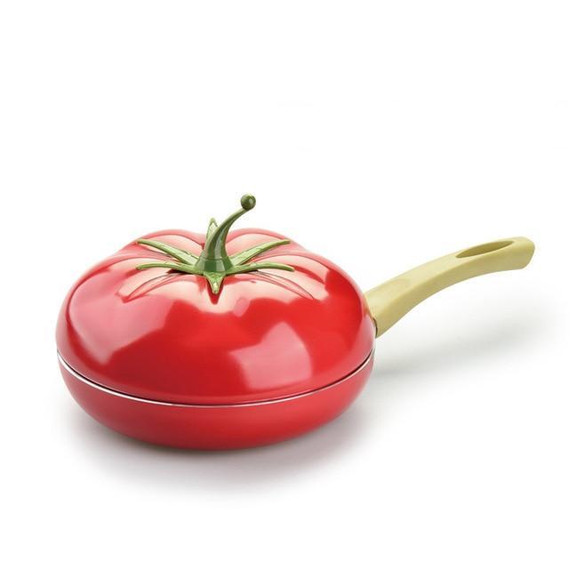 Fruit Color Ceramic Aluminum Frying Pan