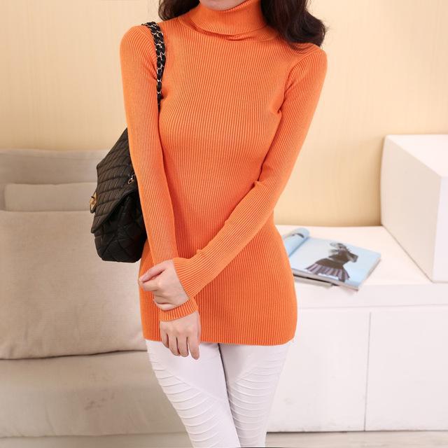 Long-Sleeve Knitted Sweater