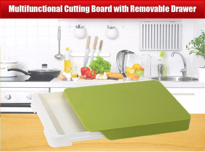 Cutting Board With Removable Drawer