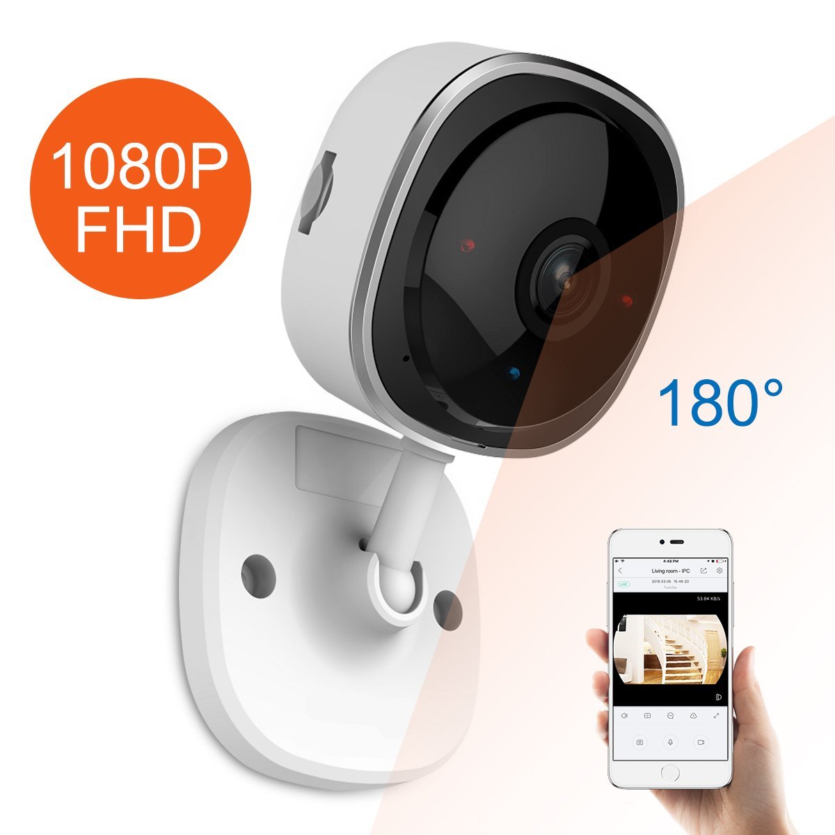 HD 1080P Camera Wireless Wifi Mini Camara Home Security Camara Wi-Fi Baby Monitor