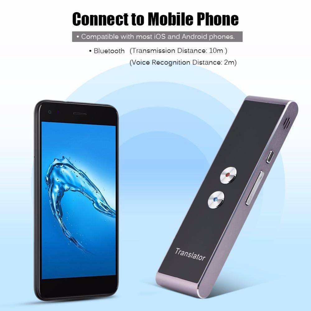 Portable Smart Voice Translator - Two-Way Real Time Multi-Language Translation
