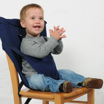 Portable Infant High chair Dining Foldable Baby Safety Seat With Belt
