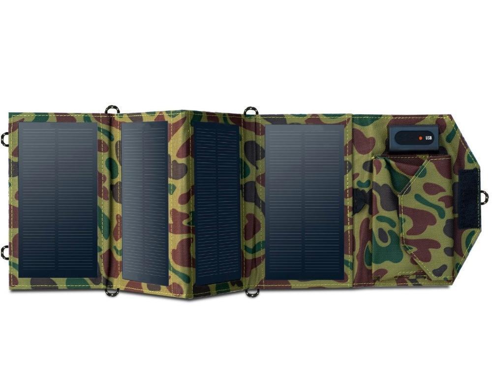 Fold-able 8W Solar Charger