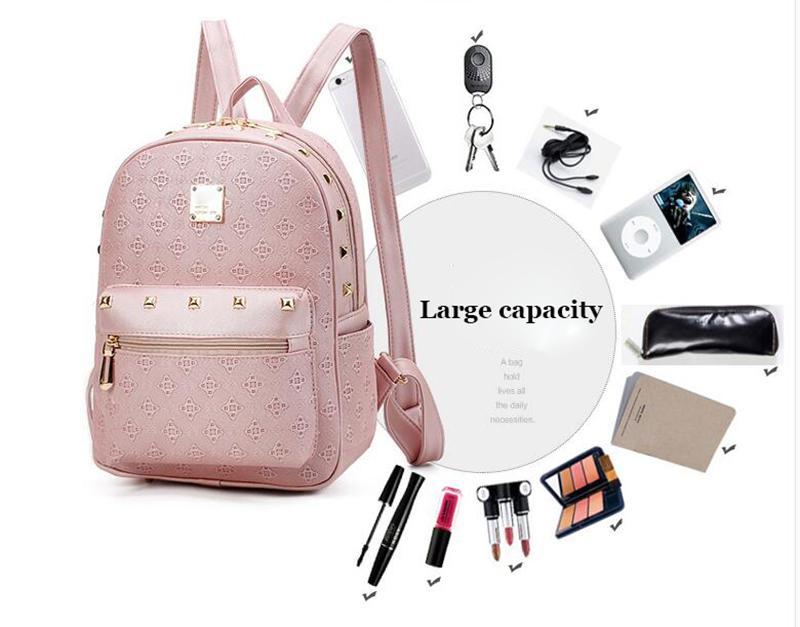 Fashion Women's Cute Bear Set Bag