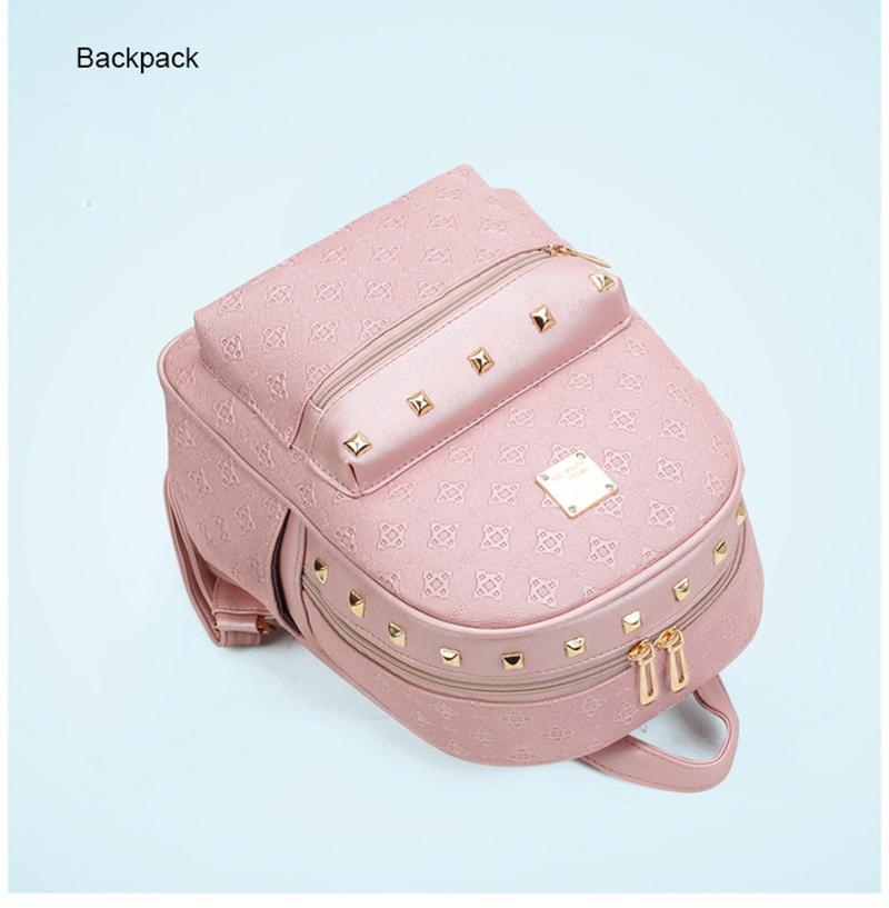 Fashion Women's Cute Bear Set Bag