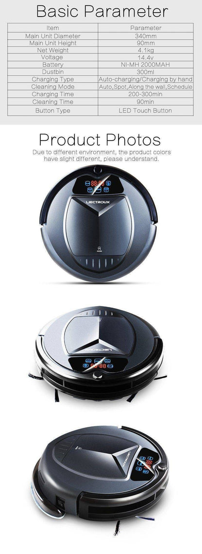 Wet and Dry Robot Vacuum Cleaner