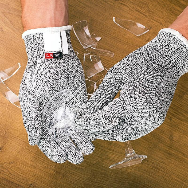 Chef's Stainless Steel Anti-Cut Safety Gloves
