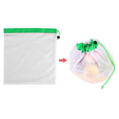 Waste Free Reusable Produce Bags 12PCS Grocery Washable Eco Friendly