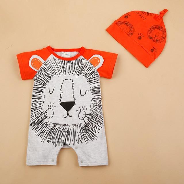 Sleepy Lion Romper