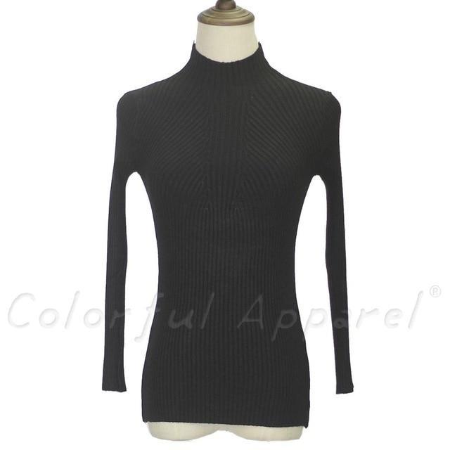 Women Turtleneck Knitted Sweater