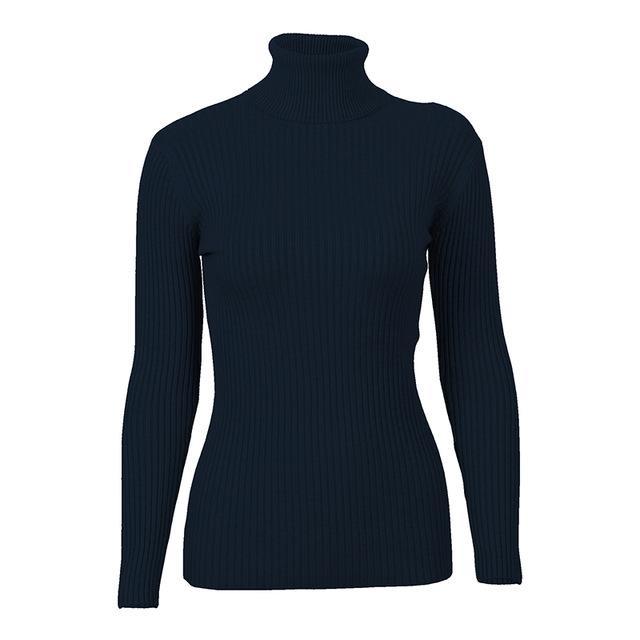 Turtleneck Knitted Skinny Sweater