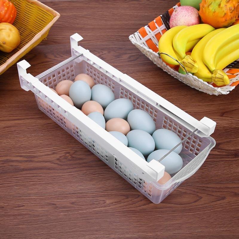 Fridge Pull Out Organizer Bin