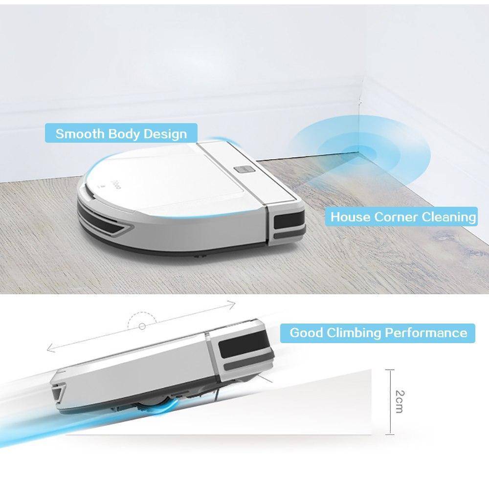 Smart Robot Vacuum Cleaner With Wet/Dry Mopping