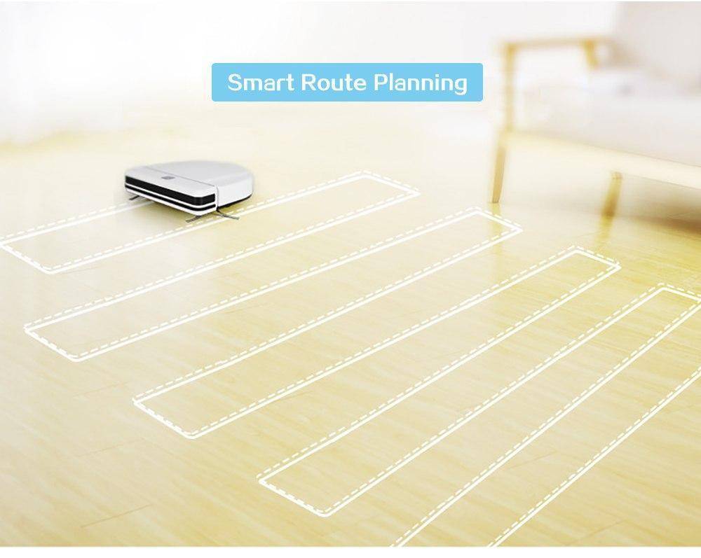 Smart Robot Vacuum Cleaner With Wet/Dry Mopping