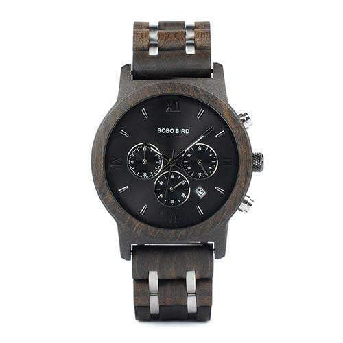 BOBO BIRD Wooden Men relogio Watch