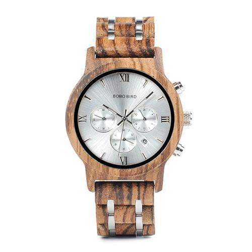 BOBO BIRD Wooden Men relogio Watch