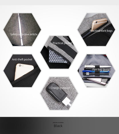 Multi-function Anti-thief Laptop Backpack