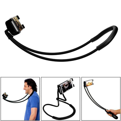 360 Degree Rotation Lazy Bendable Flexible Neck Phone Holder - iPhone  Android