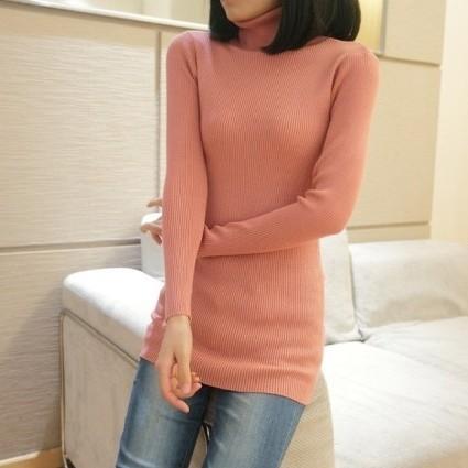 Elastic Long Sleeve Sweater