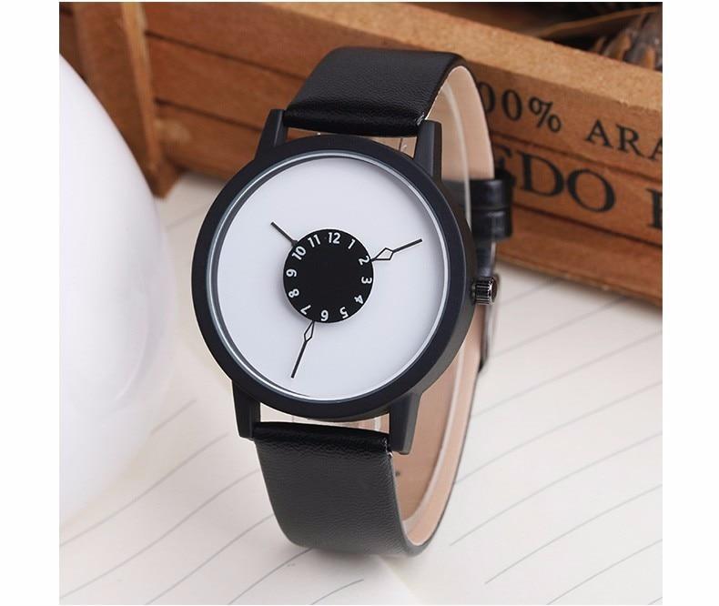 Minimalist Genuine Leather Unique Designer Luxury Women Watch