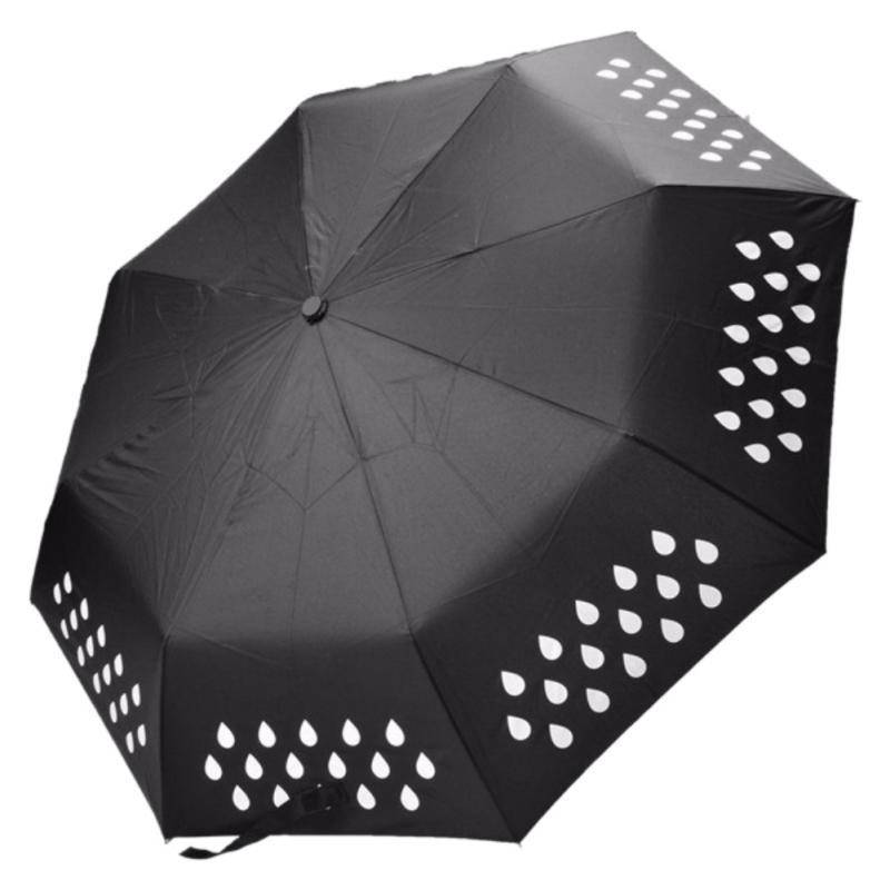 Tri-fold Magical Color Changing Umbrella