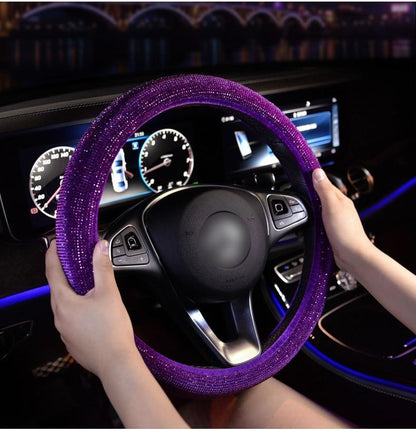 Luxury Crystal Steering Wheel Covers