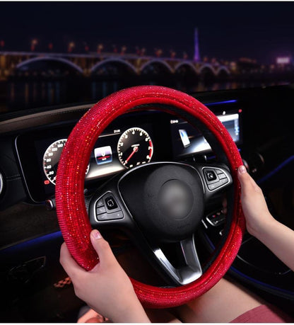 Luxury Crystal Steering Wheel Covers