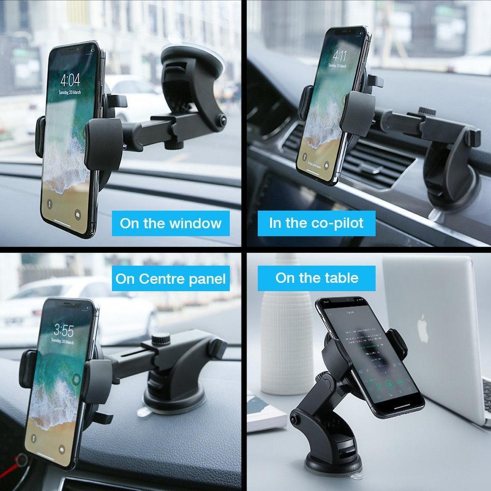 Locking Windshield Phone Mount