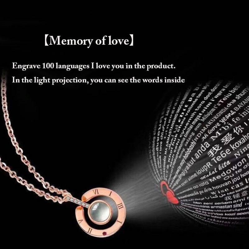 100 Languages 'I Love You' Necklace