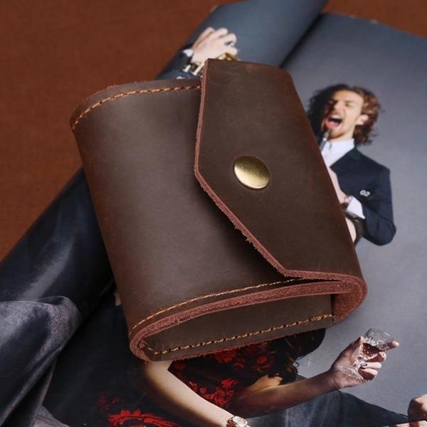 Leather Earphone Bag Case