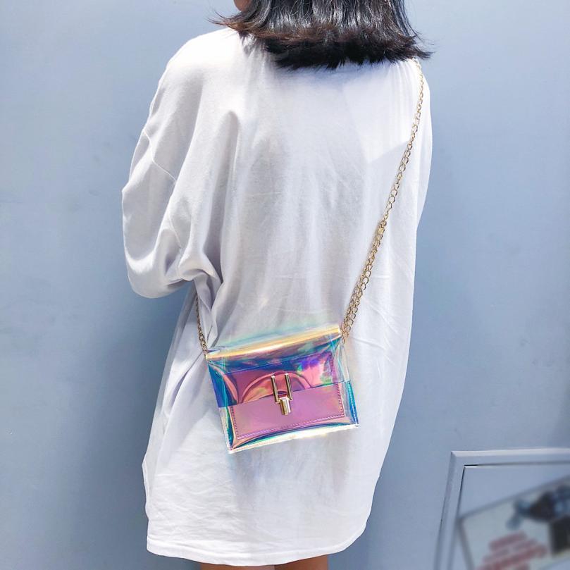 Women Laser Designer Shoulder HandBag