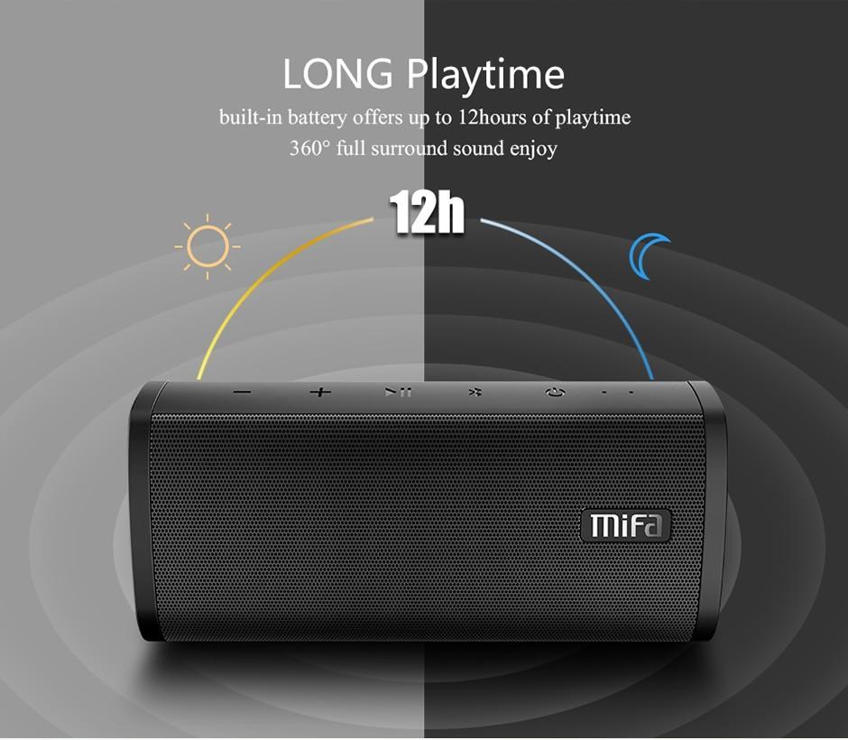 High-Quality Premium Bluetooth Portable Wireless Sound System Long Lasting Battery Waterproof Outdoor Speaker