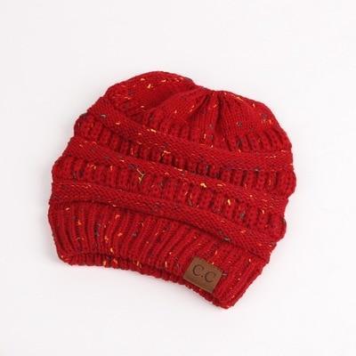 Soft Knit Beanie That's PERFECT for Ponytails & Buns