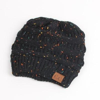 Soft Knit Beanie That's PERFECT for Ponytails & Buns